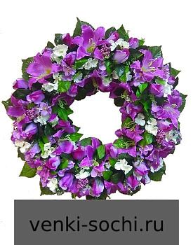 Венок ЕВ3, 75см х 75см