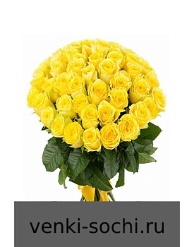 Роза желтая, 100